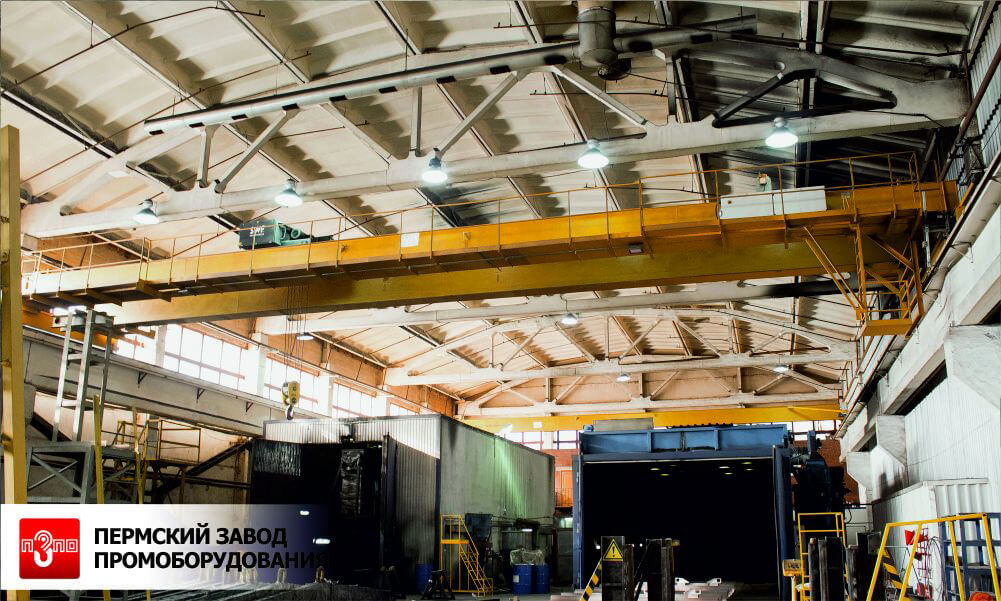 Кран балка опорная двухбалочная